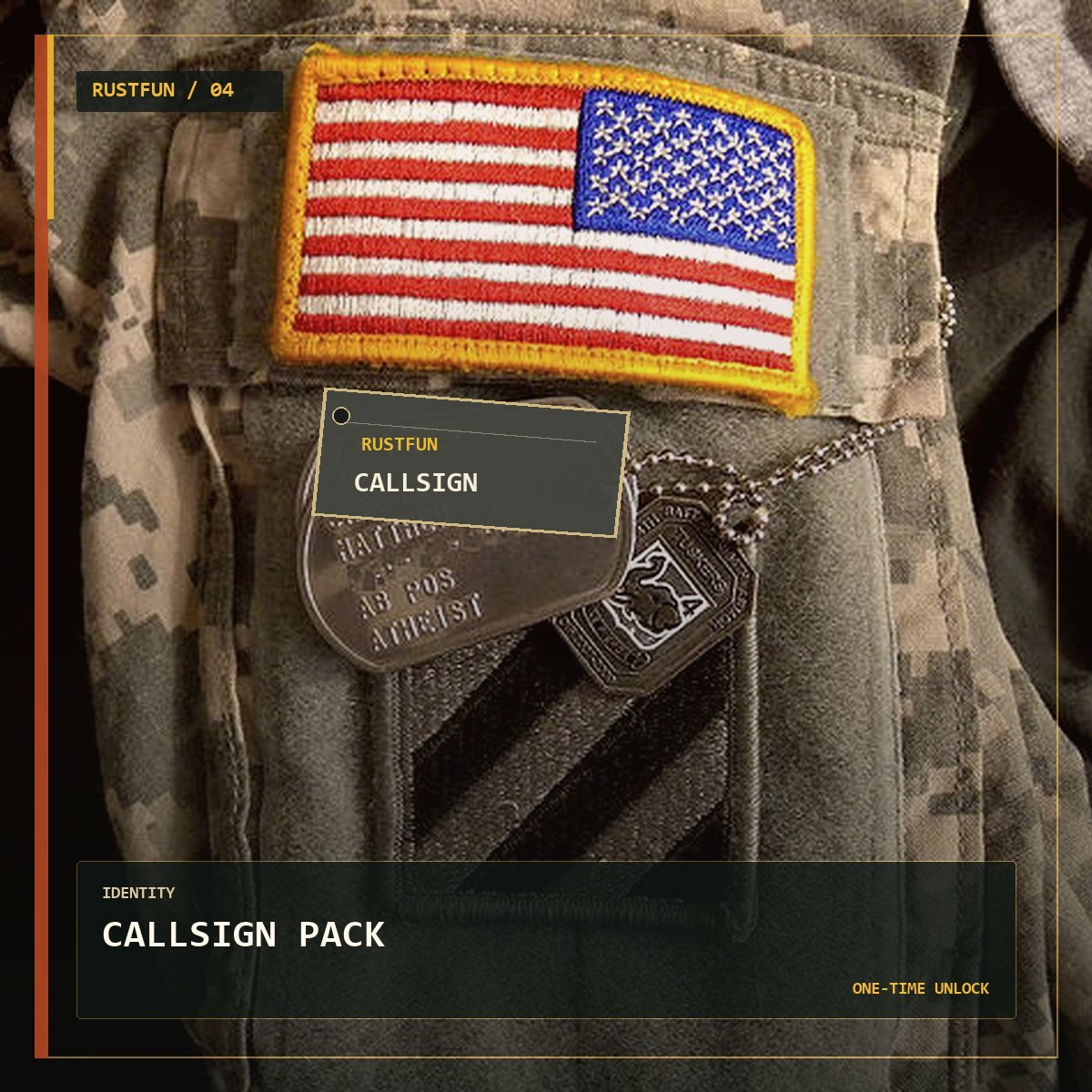 Callsign Pack — Rustfun community product cover